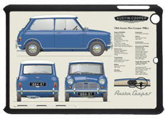 Austin Mini Cooper 1964-67 Small Tablet Covers